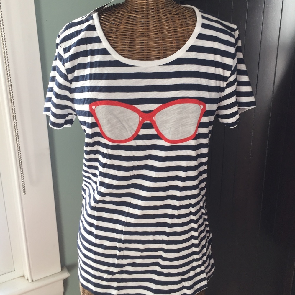 French Connection Black & White Multi Short Sleeve